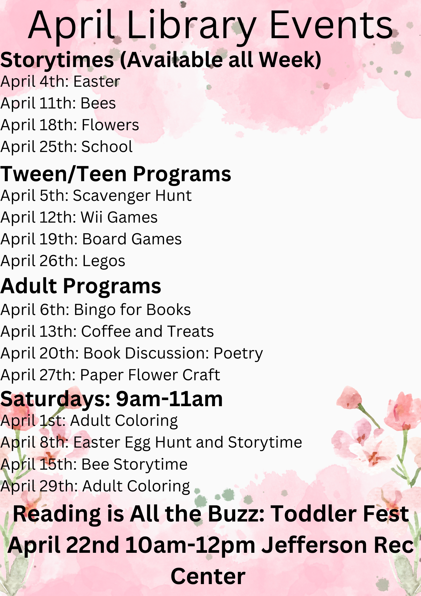 Watercolor Rose Flower A4 Stationery Paper.png